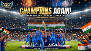 T20 World Cup 2026 - How India Took the Crown - BK33